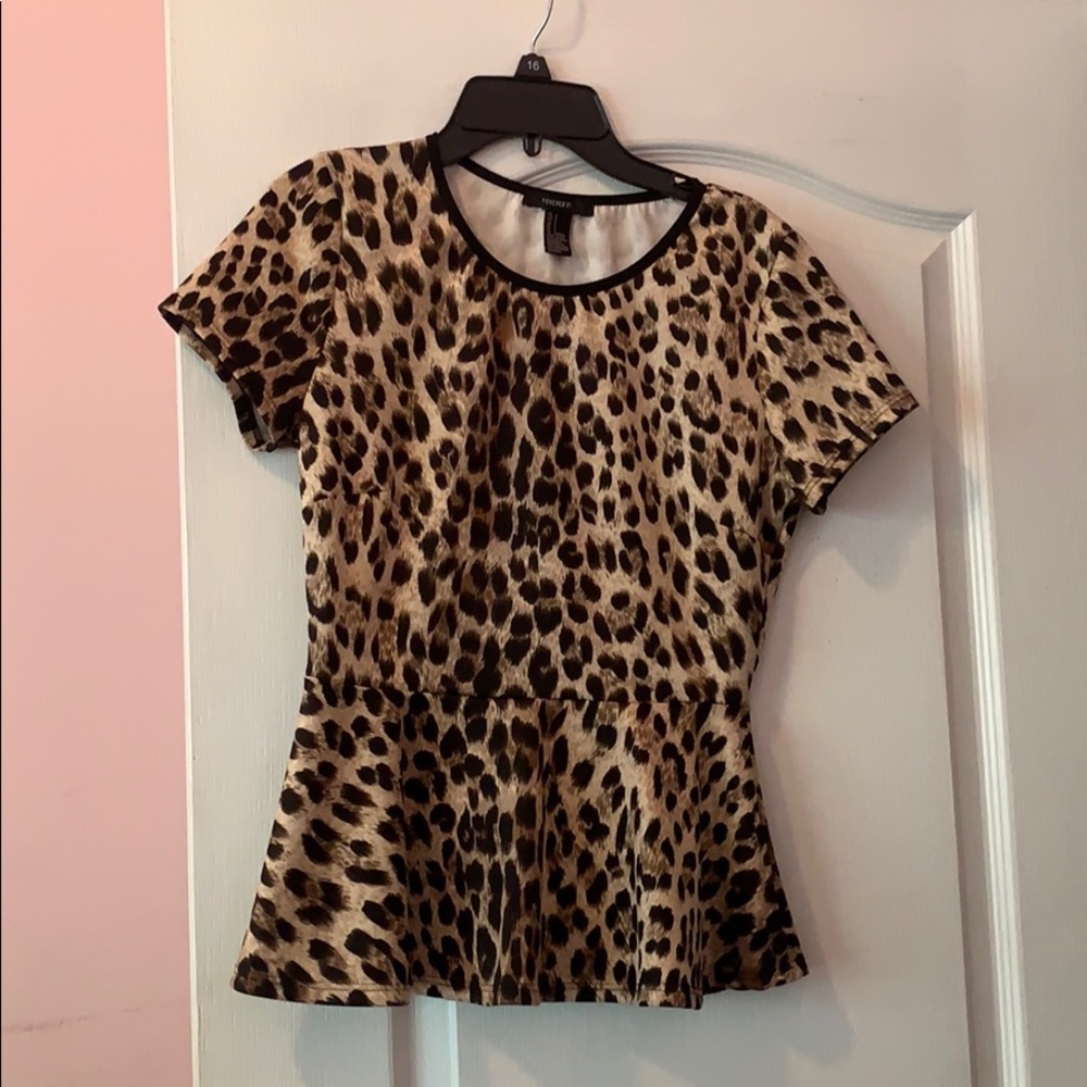 Leopard Blouse